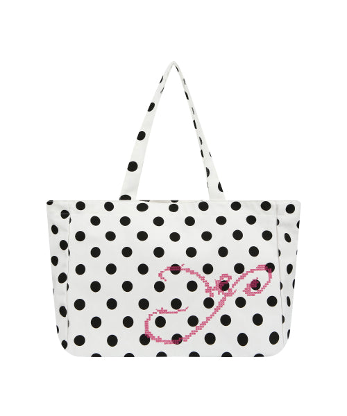 PIXEL BAG (WHITE DOT) WHITE