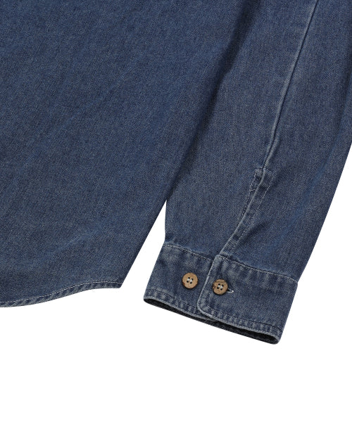 POCKET LONG SLEEVE SHIRT UNISEX AS SHOWN