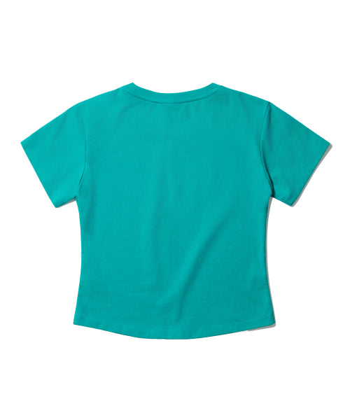 NOSTALGIA TYPO BABY T-SHIRT - 3 COLORS GREEN