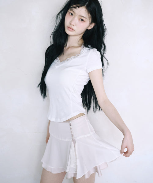 [MINT] - 4 COLORS WHITE