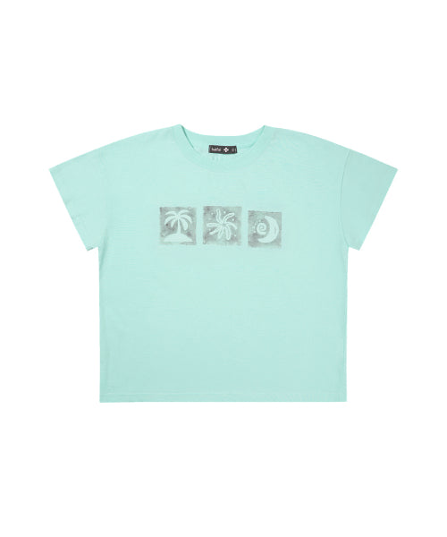 SUMMER RHYTHM SHORT SLEEVE T-SHIRT - 4 COLORS MINT