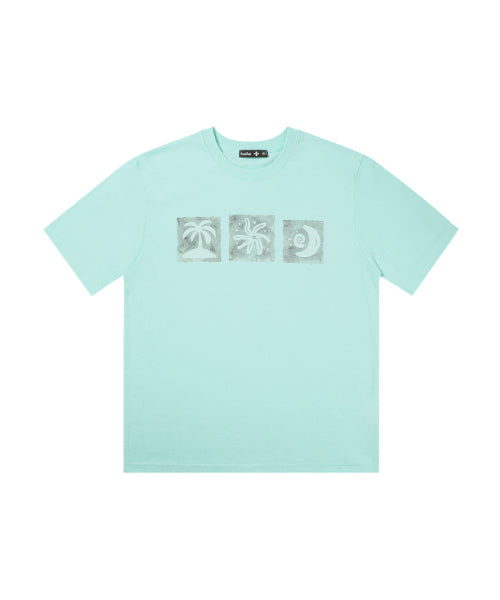 SUMMER RHYTHM SHORT SLEEVE T-SHIRT - 4 COLORS MINT