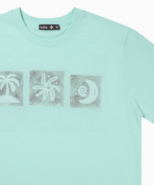 SUMMER RHYTHM SHORT SLEEVE T-SHIRT - 4 COLORS MINT