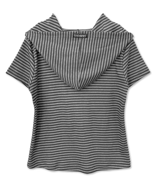 STRIPE HOODIE - 3 COLORS GREY