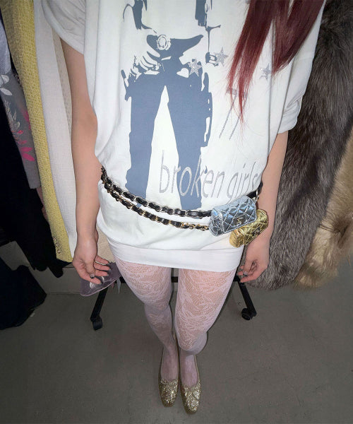COIN PURSE CHAIN BELT AS SHOWN