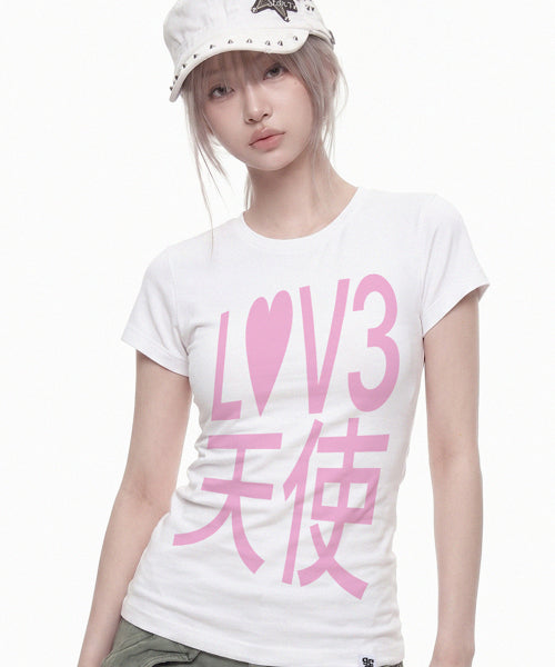 TYPA BABY T-SHIRT - 3 COLORS WHITE