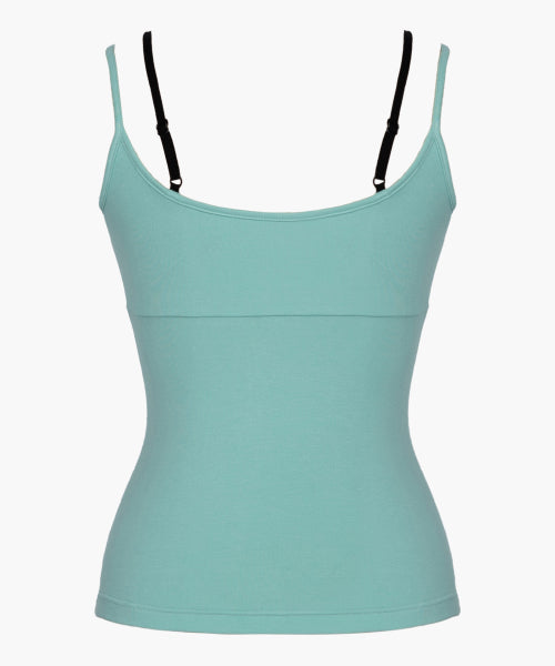 LACE LAYERED SLEEVELESS TOP - 3 COLORS MINT
