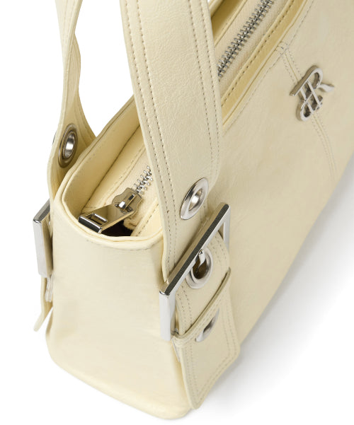 EYELET MINI BAG - 4 COLORS YELLOW