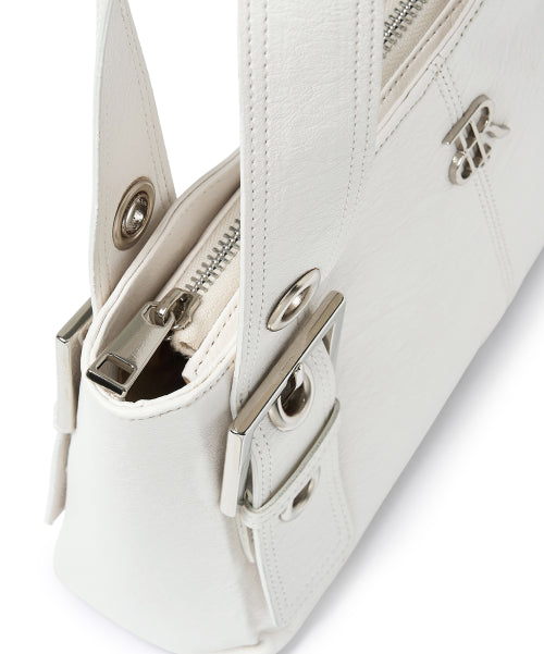 EYELET MINI BAG - 4 COLORS WHITE