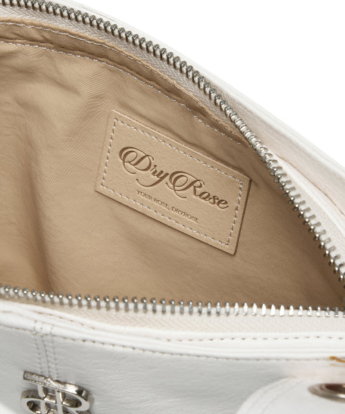 EYELET MINI BAG - 4 COLORS WHITE