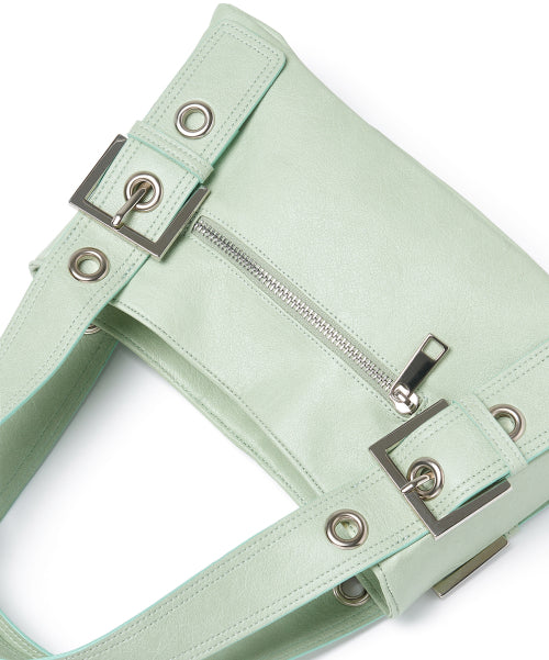 EYELET MINI BAG - 4 COLORS MINT