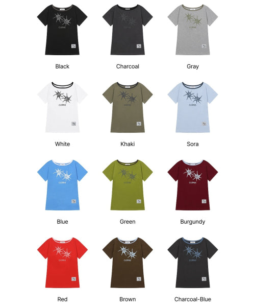 SHORT SLEEVE TEE - 11 COLORS BLACK