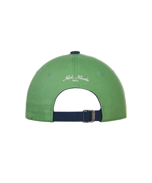 NICOLE LETTERING BALL CAP #徐睿知同款! - 9 COLORS NAVY