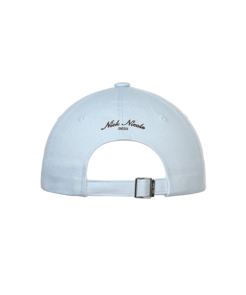 NICOLE LETTERING BALL CAP #徐睿知同款! - 9 COLORS BROWN