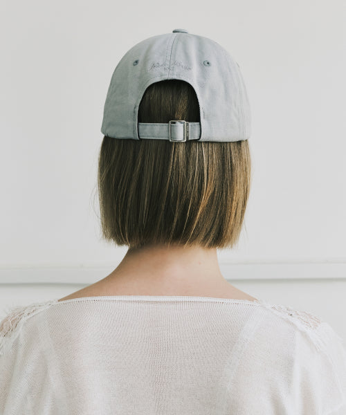 NICOLE LETTERING BALL CAP #徐睿知同款! - 9 COLORS GREY