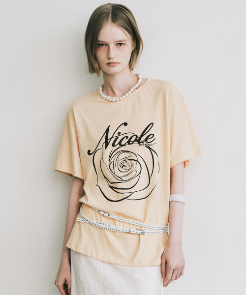 NICOLE ROSE SLEEVE TOP #徐睿知同款! - 11 COLORS BROWN