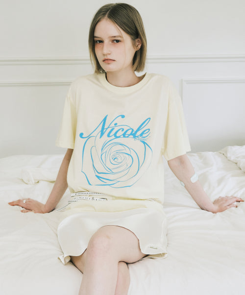 NICOLE ROSE SLEEVE TOP #徐睿知同款! - 11 COLORS BLUE