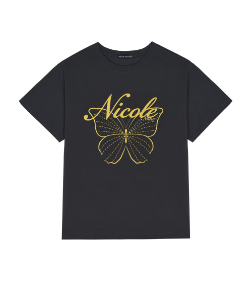 NICOLE BUTTERFLY SLEEVE TOP #徐睿知同款! - 13 COLORS YELLOW