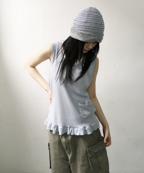 SLEEVELESS - 2 COLORS BLUE
