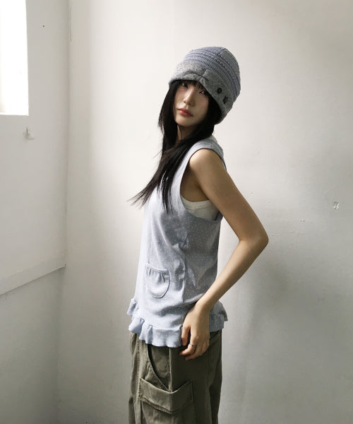 SLEEVELESS - 2 COLORS BLUE