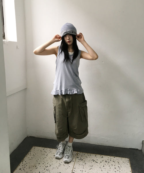 SLEEVELESS - 2 COLORS BLUE