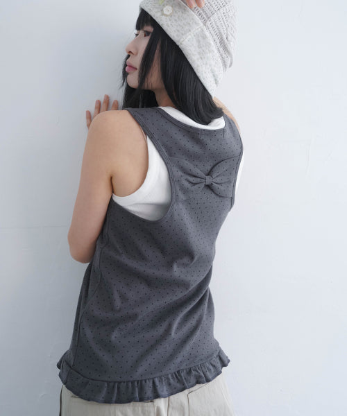 SLEEVELESS - 2 COLORS CHARCOAL