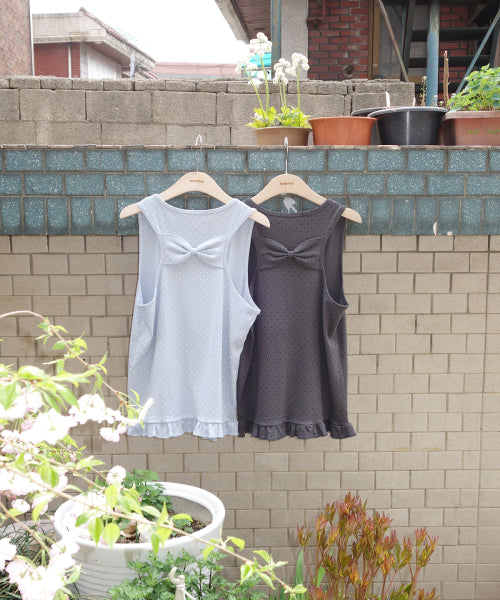 SLEEVELESS - 2 COLORS CHARCOAL