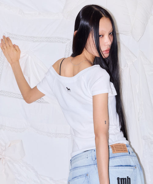 PREMIUM SOFT TOP - 2 COLORS WHITE