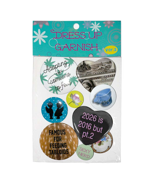 TIN BROOCH SET VER.3 MULTI
