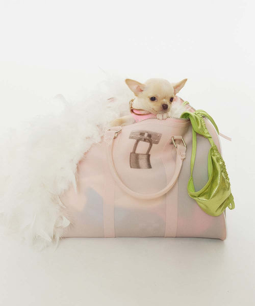 JELLY BOSTON BAG - 3 COLORS PEACH
