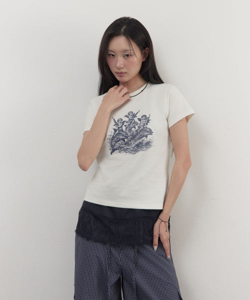 BABY ANGEL MINI T-SHIRT - 2 COLORS