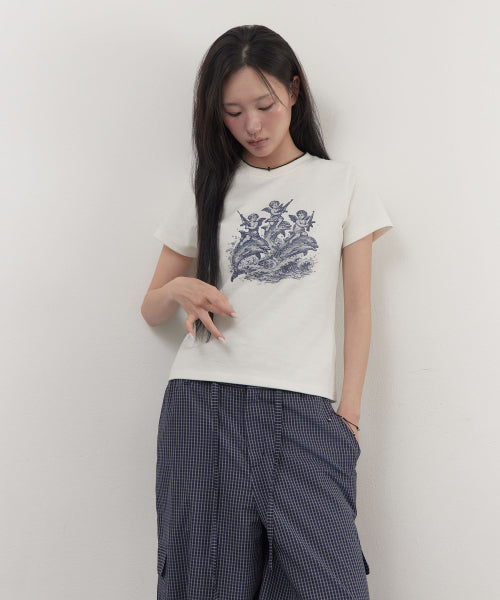 BABY ANGEL MINI T-SHIRT - 2 COLORS
