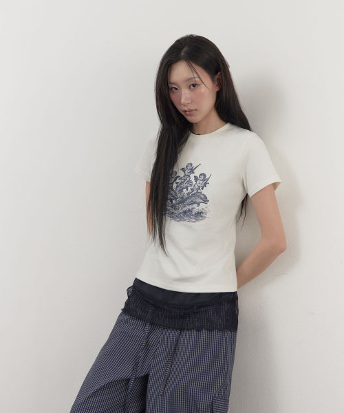 BABY ANGEL MINI T-SHIRT - 2 COLORS