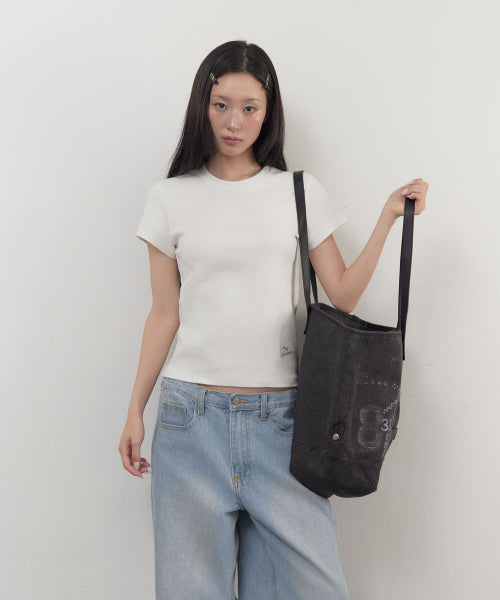 HORSE PRINT COTTON BAG - 2 COLORS