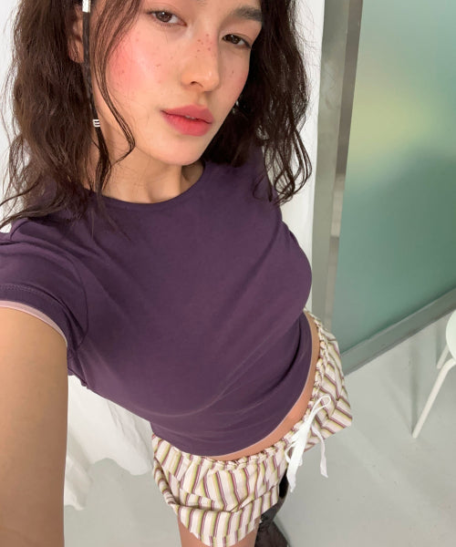 ALL DAY SLIM FIT LAYERED TOP - 9 COLORS AS SHOWN