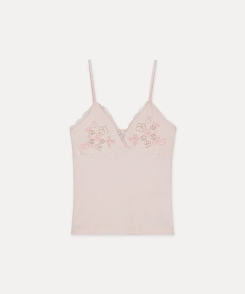 SUBDUED BEADS V-NECK TOP - 2 COLORS AS SHOWN