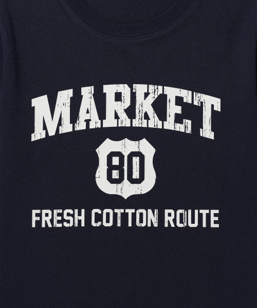 MARKET COLLEGE T-SHIRT - 4 COLORS NAVY
