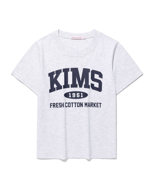 KIMS COLLEGE T-SHIRT - 4 COLORS GREY