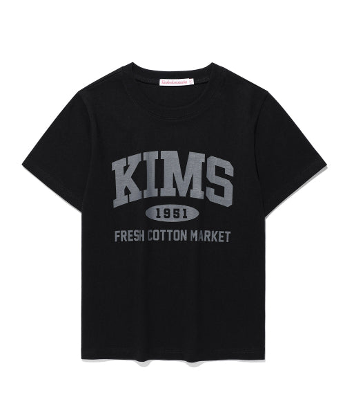 KIMS COLLEGE T-SHIRT - 4 COLORS BLACK
