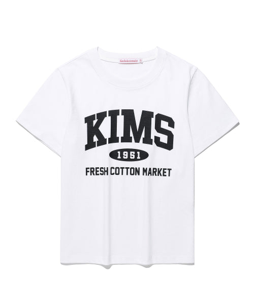 KIMS COLLEGE T-SHIRT - 4 COLORS WHITE