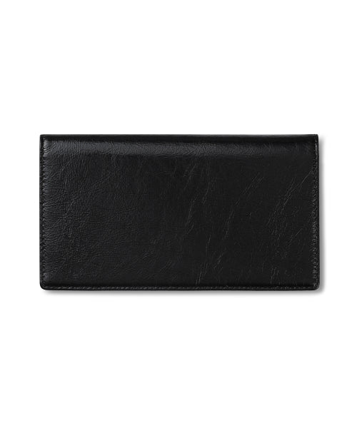 TRIANGLE SLIM WALLET BLACK