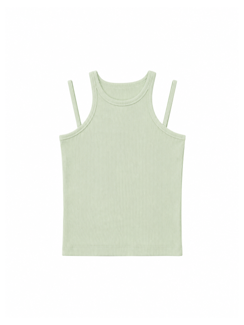 MEENDERI CURVE STRAP SLEEVELESS - 4 COLORS MINT