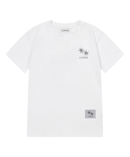 BACK LOGO SHORT SLEEVE TEE - 4 COLORS BLACK