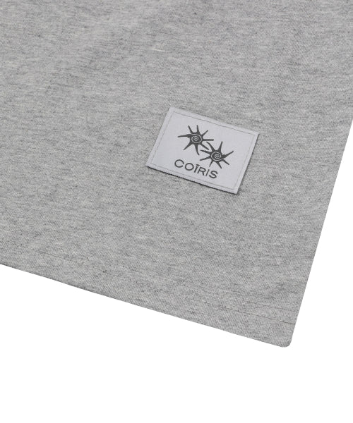 BACK LOGO SHORT SLEEVE TEE - 4 COLORS BLACK