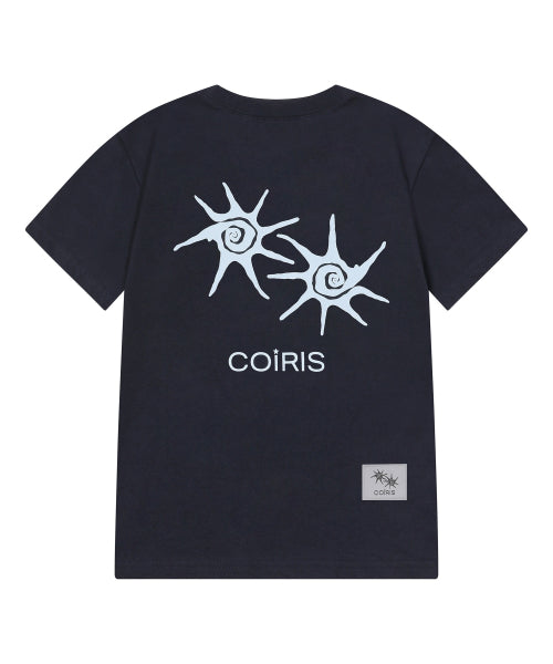 BACK LOGO SHORT SLEEVE TEE - 4 COLORS BLACK