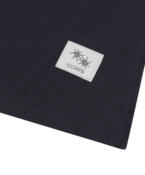 BACK LOGO SHORT SLEEVE TEE - 4 COLORS BLACK
