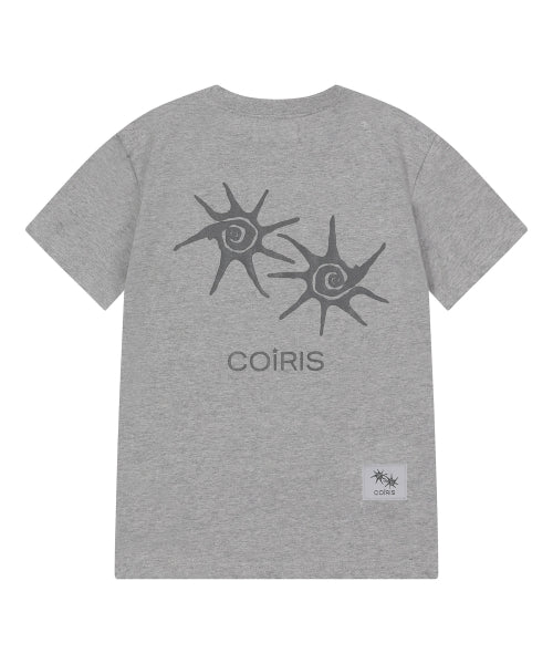 BACK LOGO SHORT SLEEVE TEE - 4 COLORS BLACK