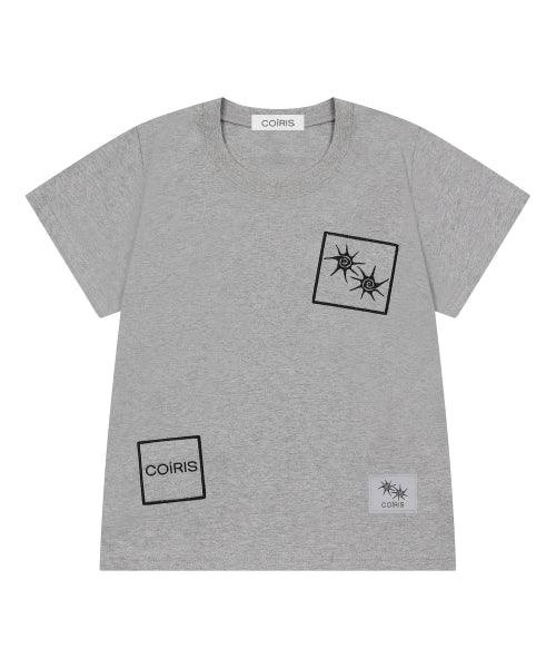 SHORT SLEEVE TEE - 3 COLORS BLACK