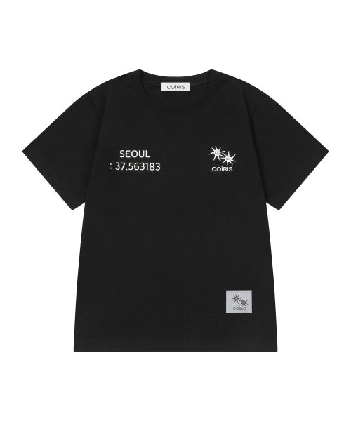 CITY SHORT SLEEVE TEE - 2 COLORS BLACK