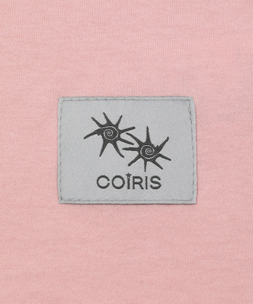 DOT SHORT SLEEVE TEE - 2 COLORS PINK